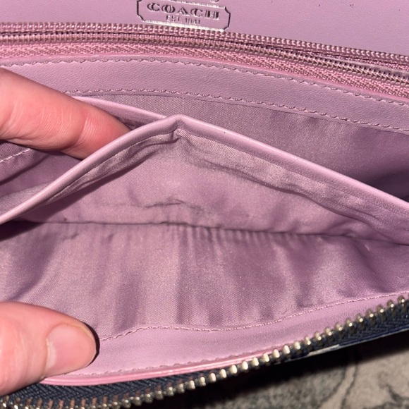 Coach Multicolor Circle Pattern Wallet - Picture 3 of 11